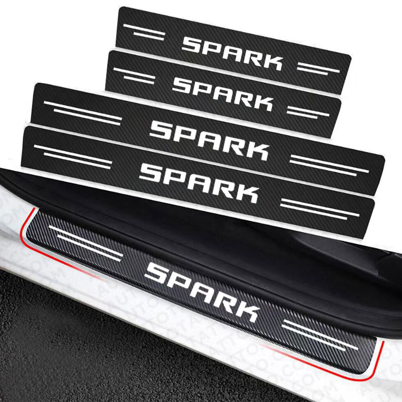 Car Accessories On Amazon - รถกันชน GUARD Decals รถประตู Sill PLATE