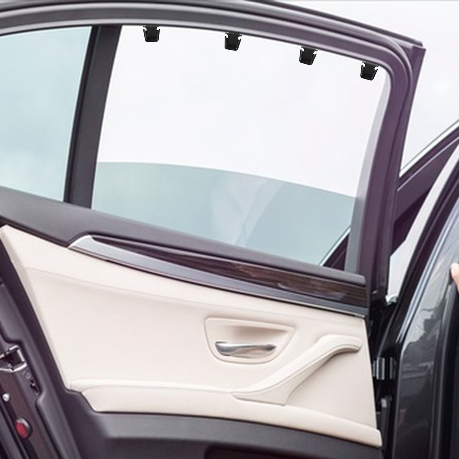 ตะขอแขวนม่านประตูหลัง 4 ชิ้น อ - Car Accessories Rear บทวิจารณ์และราคา